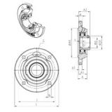 SNR USFEE209 подшипниковые узлы