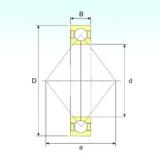 220 mm x 340 mm x 56 mm  ISB QJ 1044 радиально-упорные шарикоподшипники