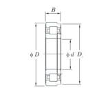 50 mm x 90 mm x 20 mm  KOYO NUP210 цилиндрические роликоподшипники