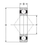 101,6 mm x 215,9 mm x 44,45 mm  SIGMA QJM 4E радиально-упорные шарикоподшипники