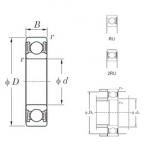 75 mm x 105 mm x 16 mm  KOYO 6915-2RU радиальные шарикоподшипники