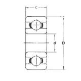 3 mm x 9 mm x 2,5 mm  FBJ MR93 радиальные шарикоподшипники