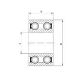 60 mm x 110 mm x 28 mm  ISO 4212 радиальные шарикоподшипники