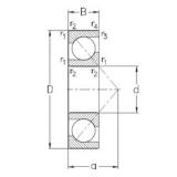 20 mm x 52 mm x 15 mm  NKE 7304-BE-MP радиально-упорные шарикоподшипники