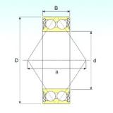 70 mm x 150 mm x 63,5 mm  ISB 3314-ZZ радиально-упорные шарикоподшипники