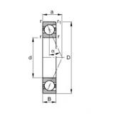 10 mm x 26 mm x 8 mm  FAG B7000-E-T-P4S радиально-упорные шарикоподшипники