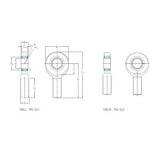 SKF SAL60TXE-2LS подшипники скольжения