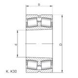 130 mm x 210 mm x 64 mm  ISO 23126 KW33 сферические роликоподшипники