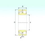 280 mm x 460 mm x 180 mm  ISB 24156 сферические роликоподшипники