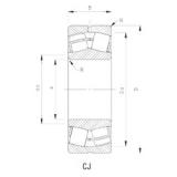 120 mm x 200 mm x 62 mm  Timken 23124CJ сферические роликоподшипники