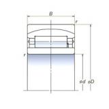 180 mm x 280 mm x 100 mm  NSK 180RUB40 сферические роликоподшипники