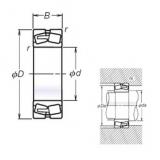 260 mm x 440 mm x 144 mm  NSK TL23152CAE4 сферические роликоподшипники