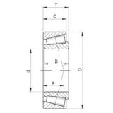 31,75 mm x 79,375 mm x 29,771 mm  ISO 3476/3420 конические роликовые подшипники