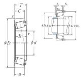 105 mm x 190 mm x 36 mm  NSK HR30221J конические роликовые подшипники